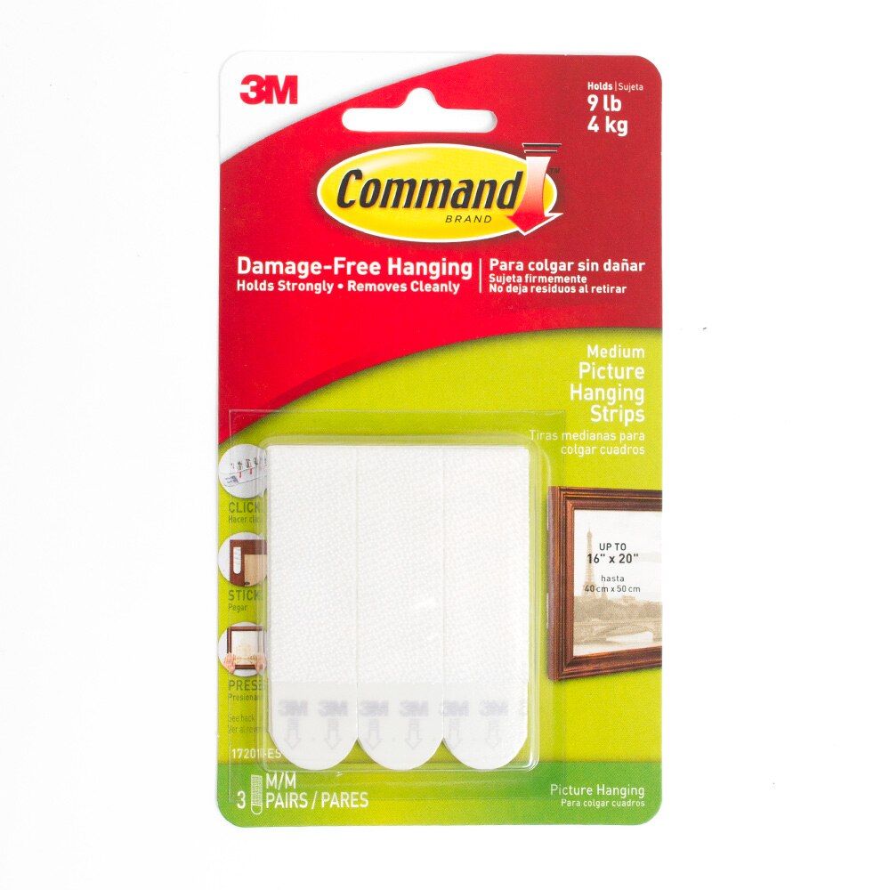 3M, Command, Picture Hanging, Strip, Medium